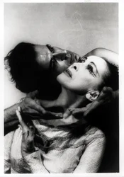 Martha Graham and Bertram Ross in 