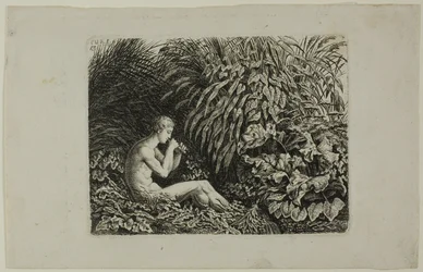 Youth Playing Pipes of Pan