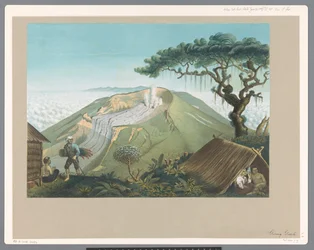 Mount Gede in West Java