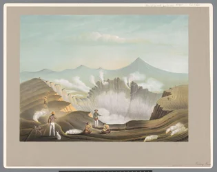 Mount Guntur in West Java