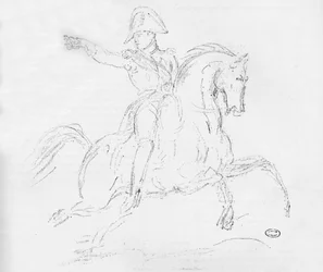 Napoleon on Horseback, c. 18th century