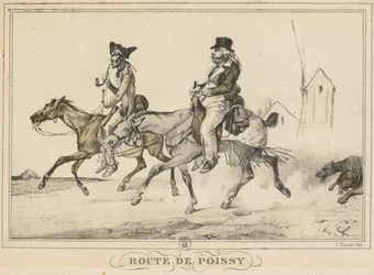 Scenes of Daily Life, Roads and Paths: Road to Poissy
