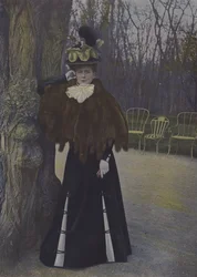 Woman in a Paris Park