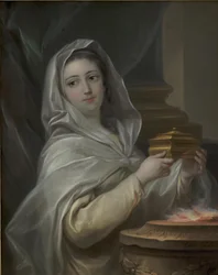 A Vestal. Woman portrayed as a Vestal?