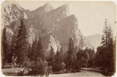 The Three Brothers, 4,480 Feet, Yosemite Valley
