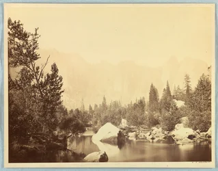 View on the Merced River, Yosemite