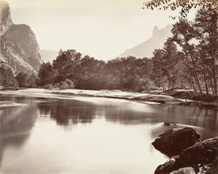 Looking Up Yosemite Valley