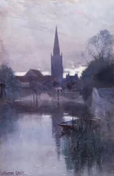 Salisbury at Dusk