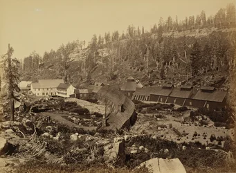 Summit Station with West End of Tunnel, C.P.R.R.