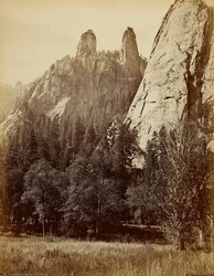 The Cathedral Spires, Yosemite, Cal.