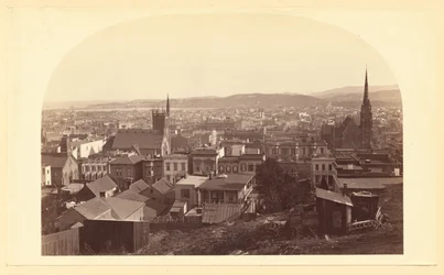 [View from the residence of Chas. Crocker, Looking South, S.F.]