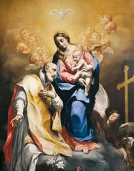 St. Philip Neri with Virgin and Child