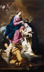St. Rose of Lima crowned