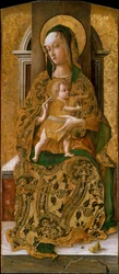 Madonna and Child Enthroned