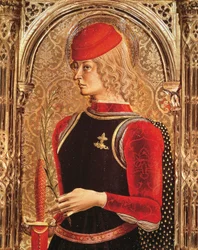 Representation of St George (detail)