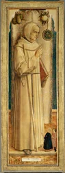 Saint James of the March and Two Kneeling Donors