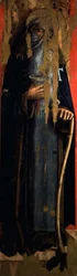 St. Anthony Abbot (left hand panel of the second triptych of the Valle Castellamo)