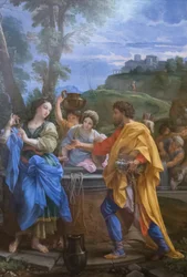 Rebecca and Eliezer at the Well