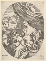 The Virgin and Child with the Young St. John the Baptist