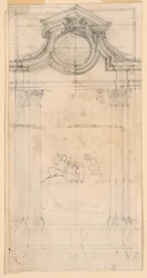Design of a Sepulchral Monument for a Cloister, ca. 1745