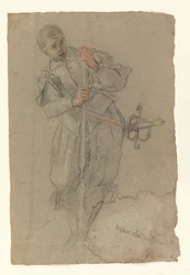 Soldier Loading His Gun