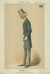 Lord Strathnairn, He was Made a Statesman Because He was a Soldier, 20 August 1870, Vanity Fair Cartoon