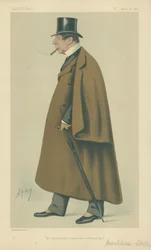 Mr Markham Spofforth, He invented the Conservative Working Man, 20 March 1880, Vanity Fair cartoon