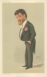 Signor Paolo Tosti, For Ever and For Ever, 14 November 1885, Vanity Fair Cartoon