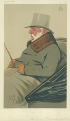 The Marquis of Tweddale, A Peninsular Veteran, 8 January 1876, Vanity Fair cartoon