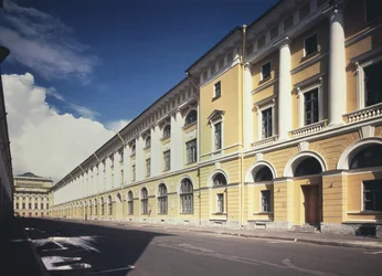 Architect Rossi Street in Saint Petersburg