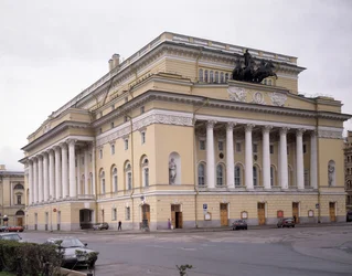 The Alexandrinsky Theatre in Saint Petersburg