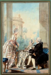 Monsieur et Madame de Saint Vast et Mademoiselle de Beauregard