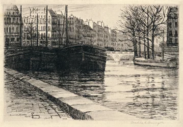 The Pont St. Michel, 1915