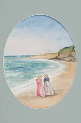 Anne & Henrietta Stroll Down to the Sea, 2006