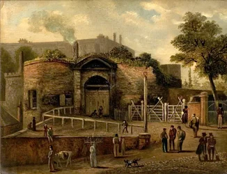 View of the Castle Gateway, Nottingham