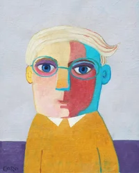 Colorful Man Portrait