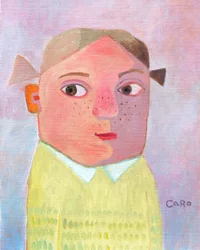 Quirky Split Face Child
