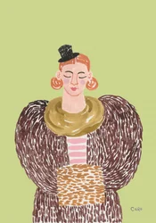 Whimsical Fashion Portrait