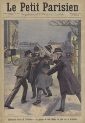 Attack on President Armand Fallieres of France in Paris