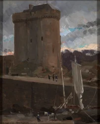 The Tower of Solidor at St. Severin, Normandy