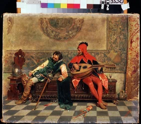 Drunk Warrior and Court Jester