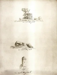 Tree, Dolmen, and Tower