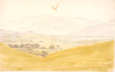 Bohemian Landscape with the Central Uplands