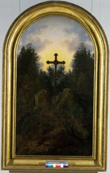 Cross in the Mountains