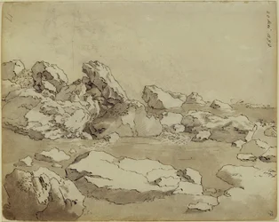 Rock Studies, Blocks Lying Side by Side