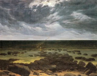Seashore by Moonlight