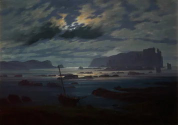 Northern Sea in the Moonlight