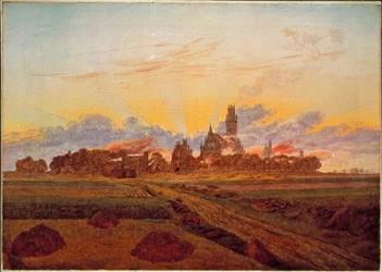 Sunrise near Neubrandenburg