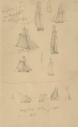Studies of Sailing Ships