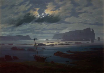 The Northern Sea in Moonlight